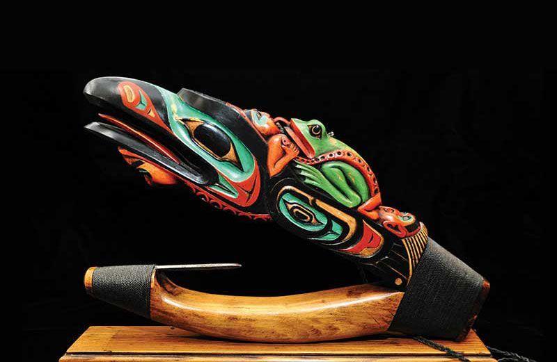 Black and Orange Alaska Logo - The Traditional Wooden Halibut Hook That's Still Snagging Fish Off