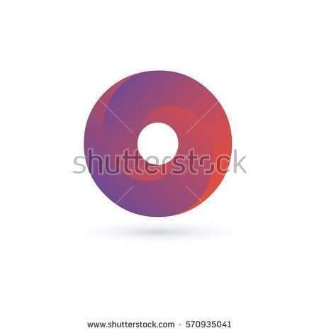 Companies with a Red O Logo - 3d initial letter o logo typography design for brand and company ...