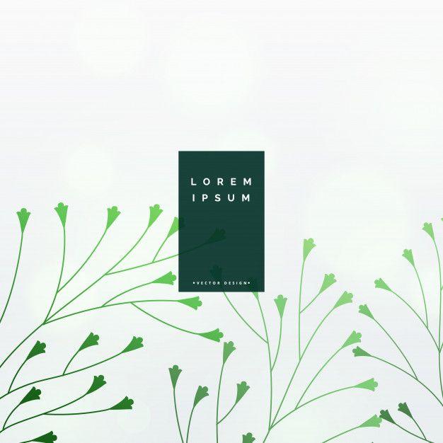 Elegant Green Leaf Logo - Elegant green leaves vector background Vector | Free Download