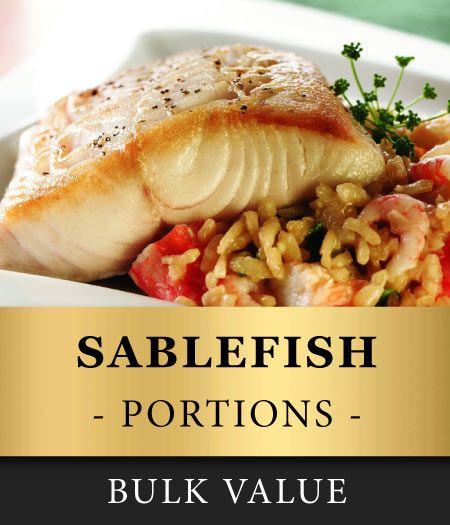Black and Orange Alaska Logo - Sablefish (Black Cod) Portions–Bulk Order | Alaska Gold Seafood