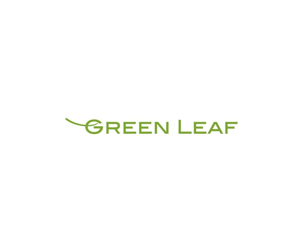 Elegant Green Leaf Logo - Elegant, Playful, It Company Logo Design for GreenLeaf Canadian