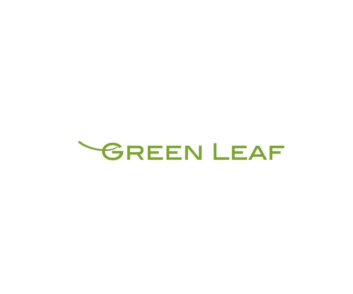 Elegant Green Leaf Logo - Elegant, Playful, It Company Logo Design for GreenLeaf 