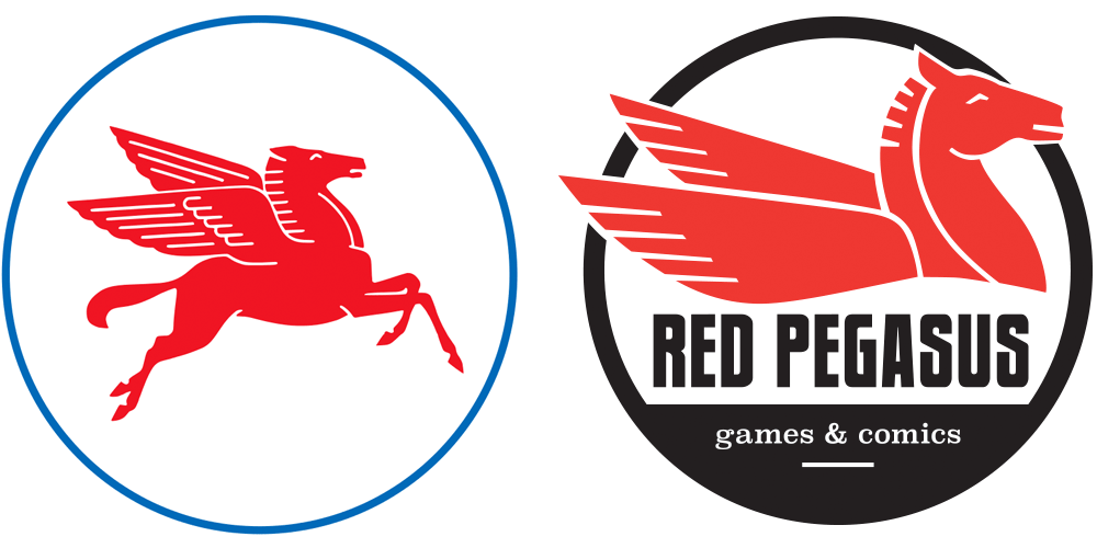 Oil Company Pegasus Logo - Brand New: Exxon Nixes Red Pegasus' Red Pegasus