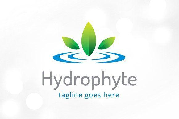 Plant Logo - Hydrophyte Plant Logo Logo Templates Creative Market