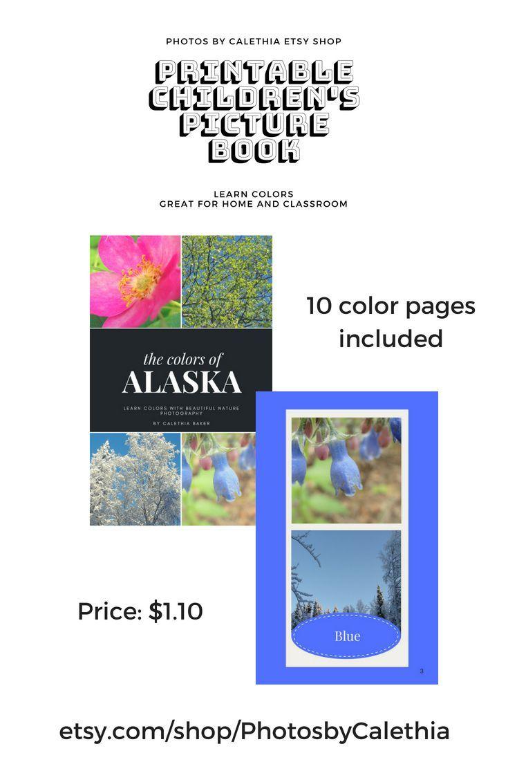 Black and Orange Alaska Logo - Learn colors with beautiful nature photography from my home in ...