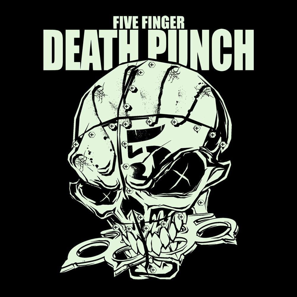 Five Finger Death Punch Logo - Backstreetmerch | Knucklehead Glow | T-Shirt