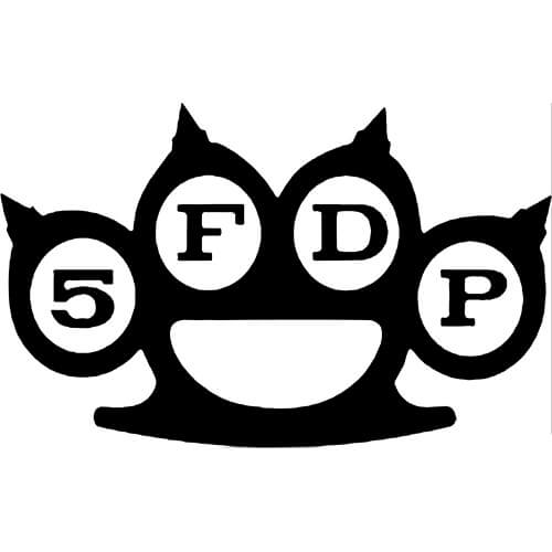 Five Finger Death Punch Logo - Five Finger Death Punch Decal FINGER DEATH PUNCH