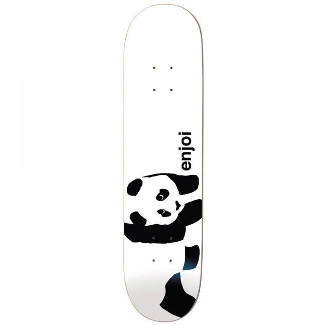 Enjoi Logo - Enjoi Whitey Panda Logo Wide R7 Skateboard Deck - 8