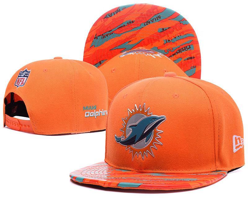 Original Chrome Logo - Men's Miami Dolphins New Era Orange Color Liquid Chrome Logo Rush On ...