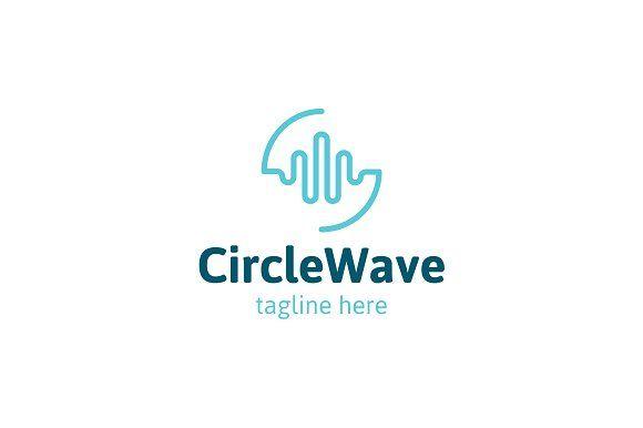Circle Wave Logo - Circle Wave Logo by RocketArt on @creativemarket | Logotypes | Logo ...