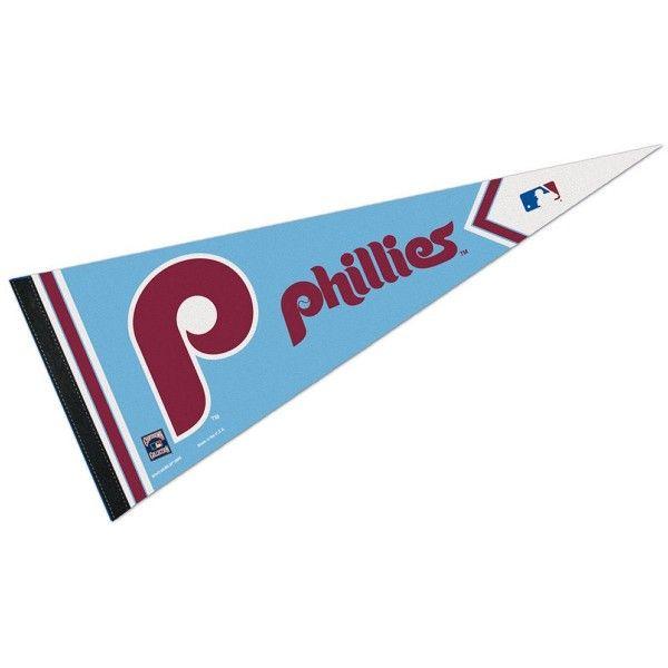 Retro Phillies Logo - Philadelphia Phillies Retro Light Blue Logo Pennant your ...