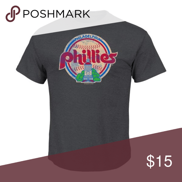 Retro Phillies Logo - Philadelphia Phillies Retro Logo MLB T Shirt Licensed MLB Products