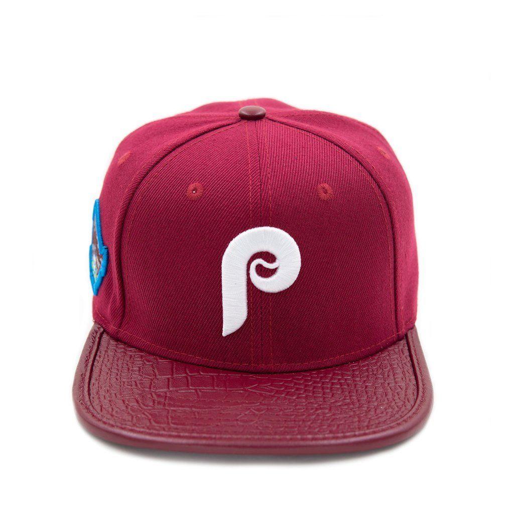 Retro Phillies Logo - Pro Standard Philadelphia Phillies Retro Logo Strapback Wine – The ...