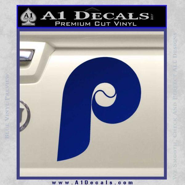 Retro Phillies Logo - Phillies Decal Sticker Philadelphia Retro A1 Decals