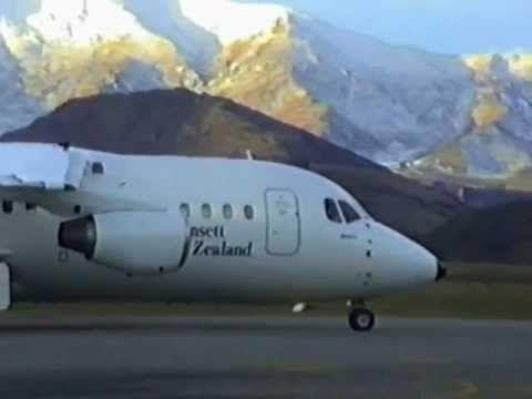 Whisper Jet Logo - British Aerospace 146 Whisper Jet at Queenstown New Zealand 1990 ...