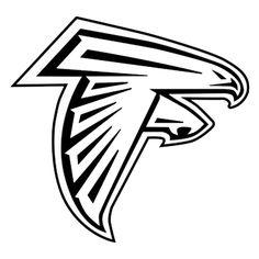 White Falcons Logo - image of the ATLANTA FALCONS football logos. Atlanta Falcons Logo