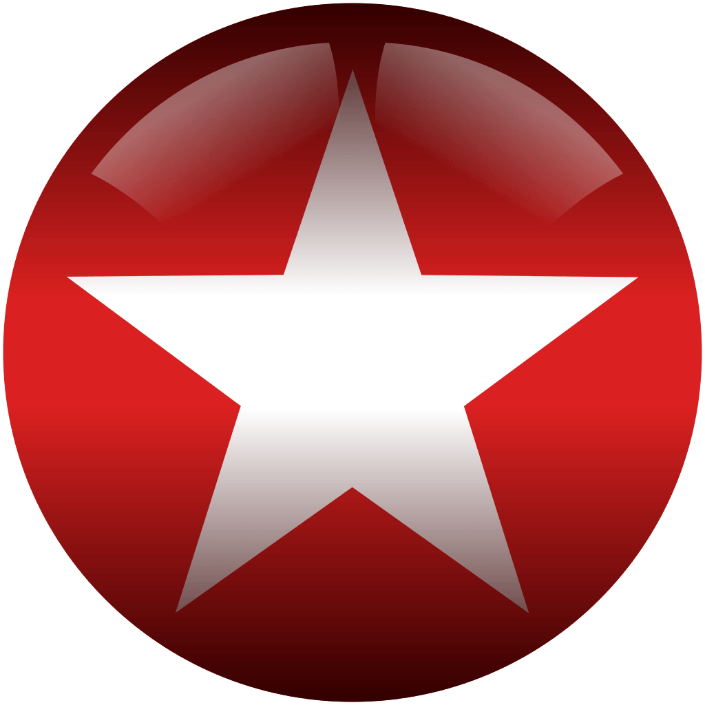 Red with White Circle Logo - File:White star in red circle.svg - Wikimedia Commons