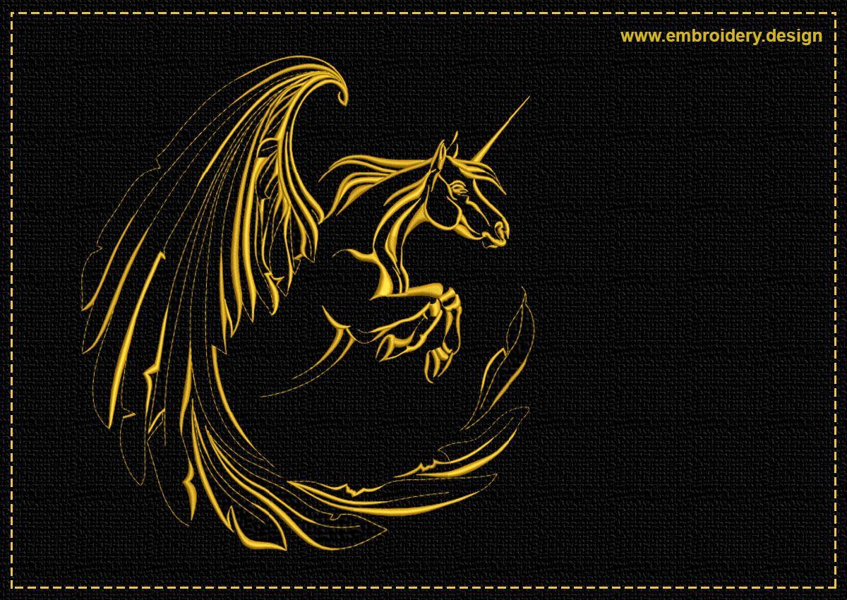 Flying Unicorn Logo - Flying Unicorn