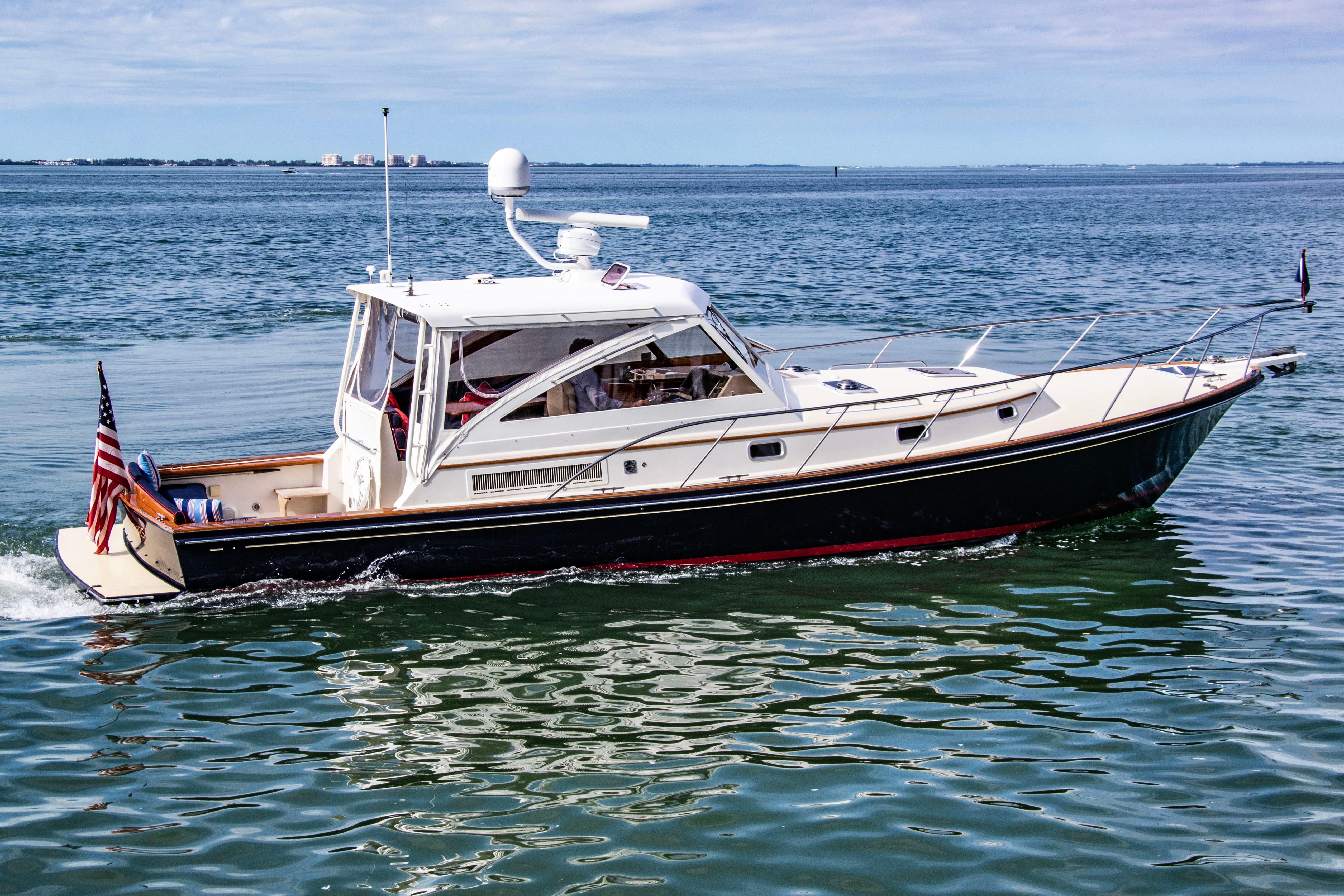 Whisper Jet Logo - 40 ft Hinckley Little Harbor WhisperJet | Executive Yacht Canada