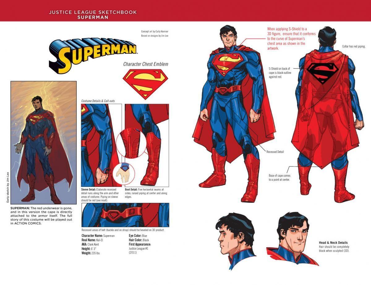 New 52 Superman Logo - JUSTICE LEAGUE SKETCHBOOK: SUPERMAN | Comic Books | Pinterest ...