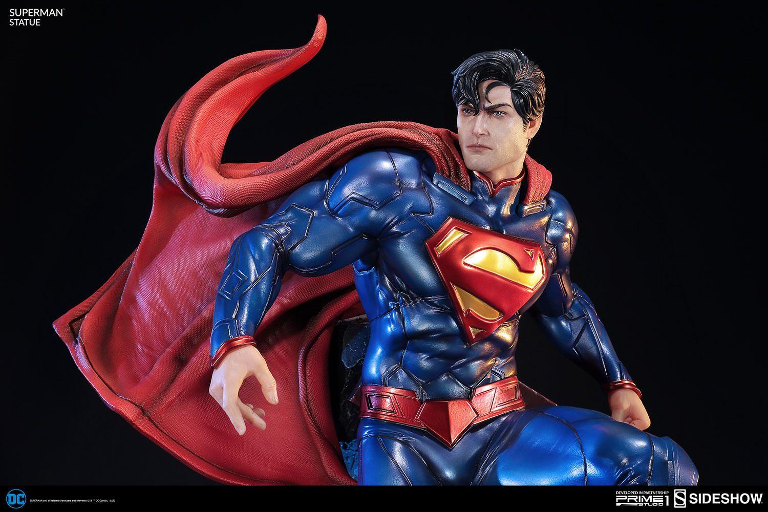 New 52 Superman Logo - DC Comics Superman Polystone Statue by Prime 1 Studio | Sideshow