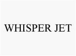 Whisper Jet Logo - WHISPER JET Trademark of SIMPLICITY MANUFACTURING, INC.. Serial ...