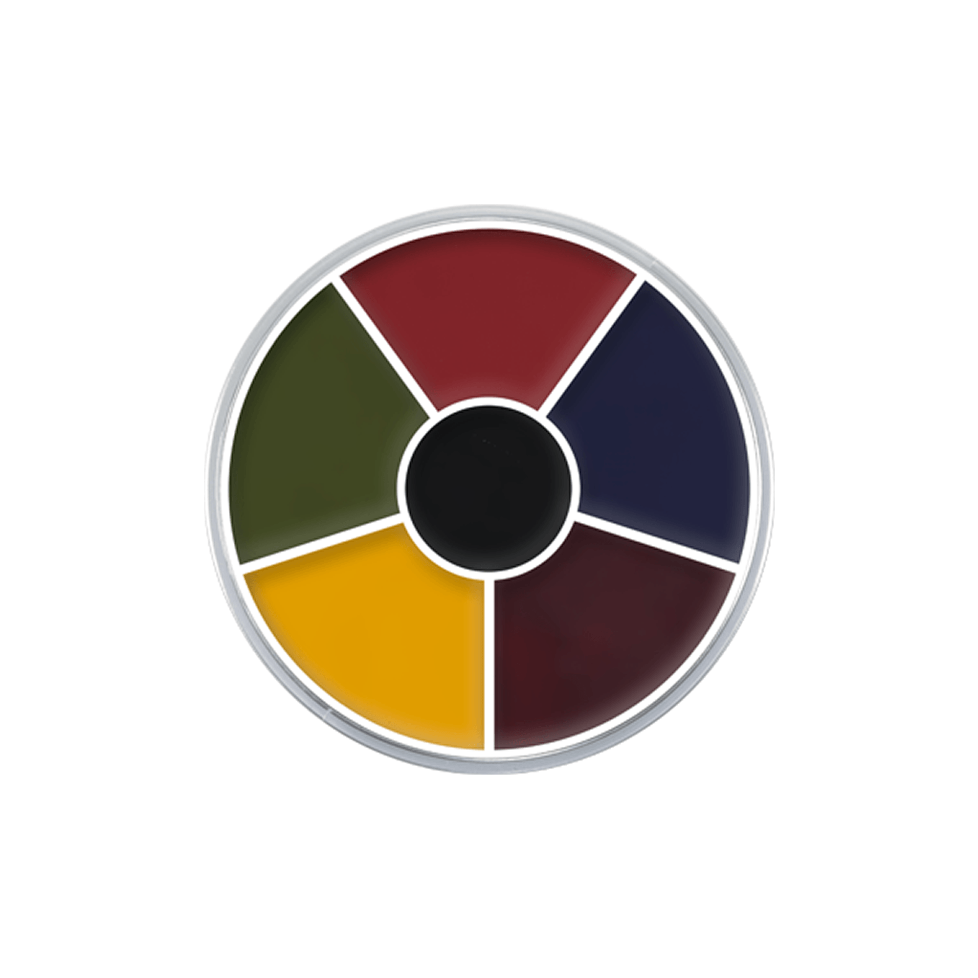 2 Colored Circles Logo - Kryolan Cream Color Circle - FX