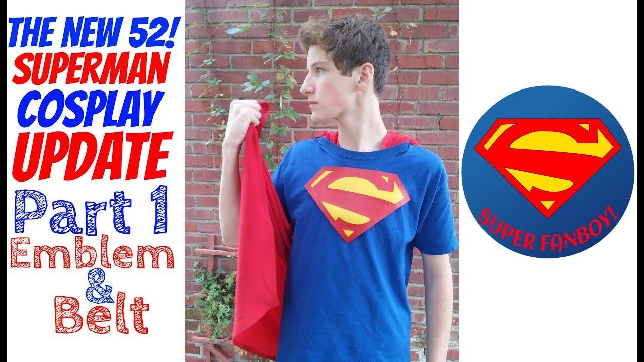 New 52 Superman Logo - THE NEW 52! Superman Cosplay update part 1 Emblem & Belt - Super ...