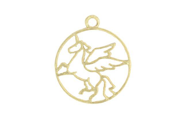 Flying Unicorn Logo - Flying Unicorn Gold Vermeille – Stones & Findings