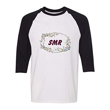Four Letter Clothing and Apparel Logo - Amazon.com: Personalized Custom Flower Wreath Letters 3/4 Sleeve T ...