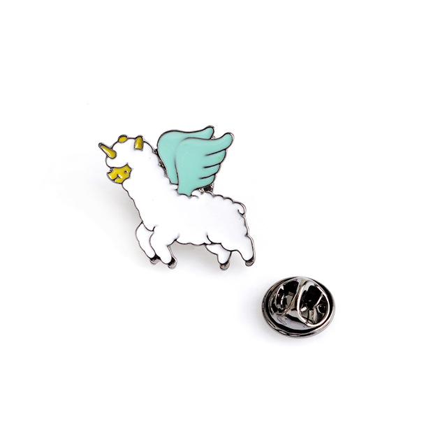Flying Unicorn Logo - Flying Unicorn Pin – Peachy Pins