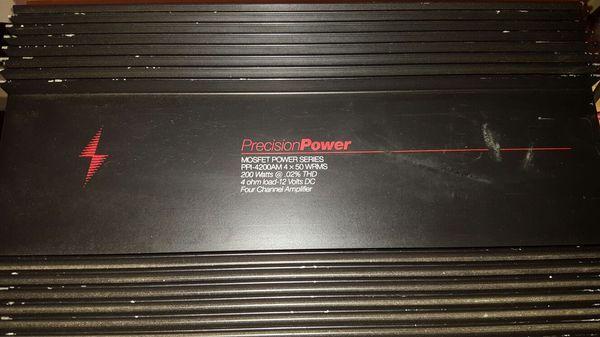 Precision Power Audio Logo - Car Amplifier, Precision Power Amplifier...PPI 4200AM for Sale in ...