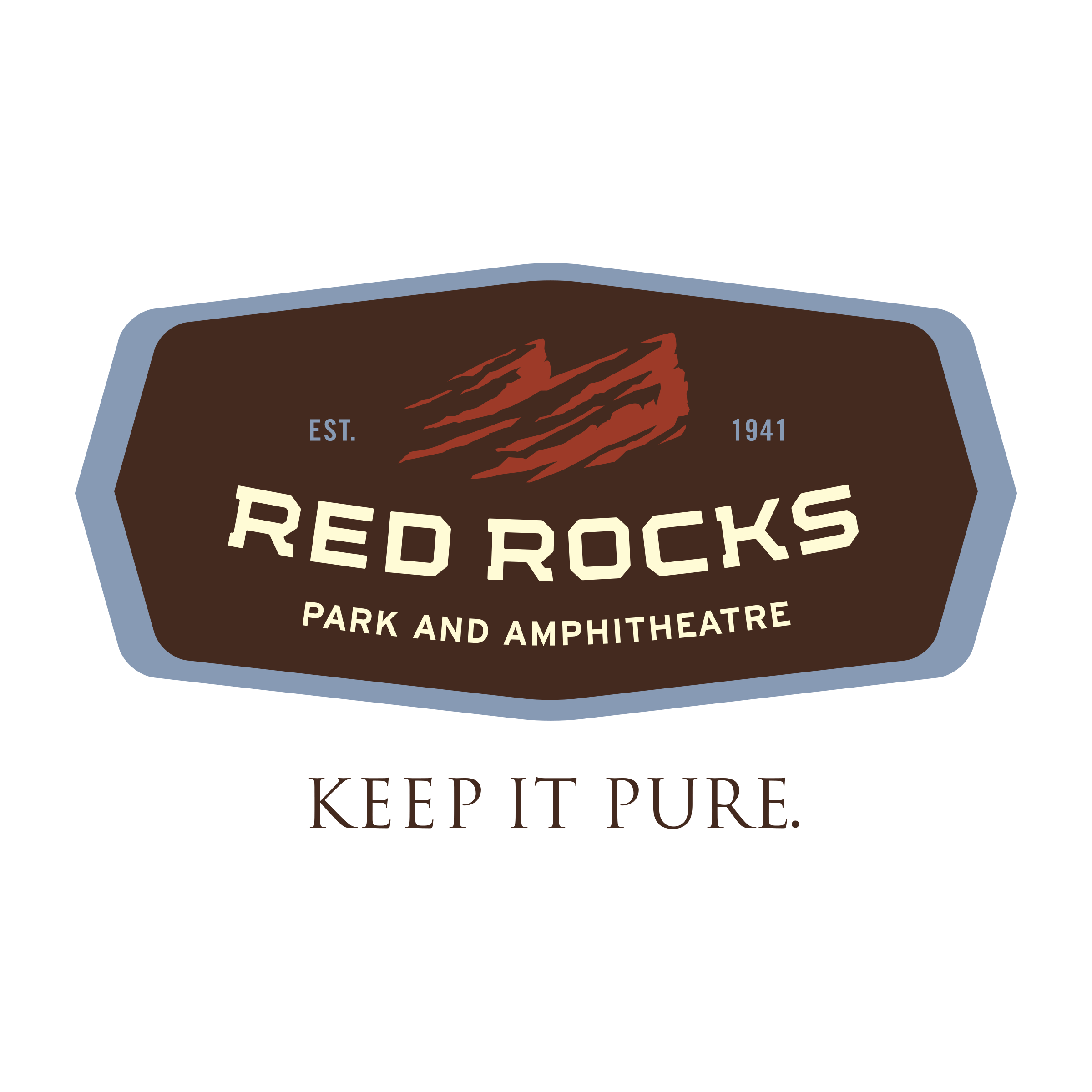 Red Rocks Logo - Red Rocks Logo PNG Transparent & SVG Vector - Freebie Supply