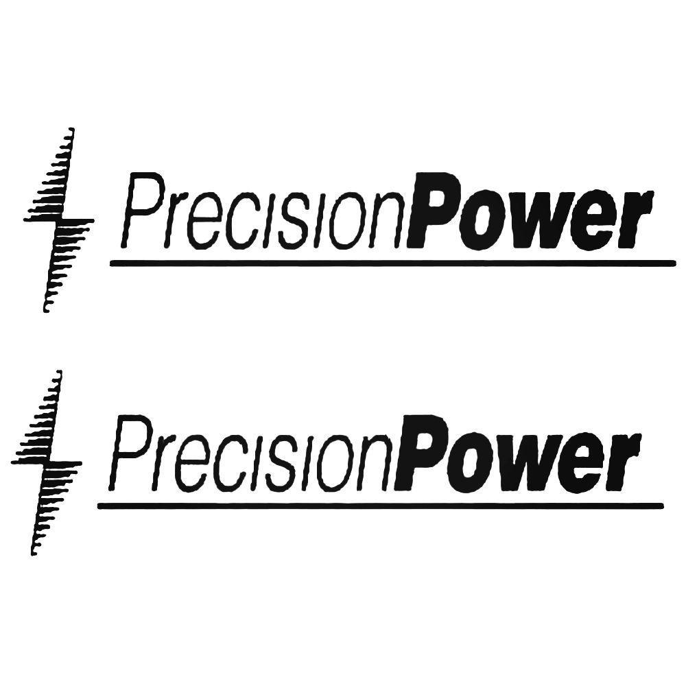 Precision Power Audio Logo - Precision Power Audio A Decal Sticker | Aftermarket Decals | Decals ...