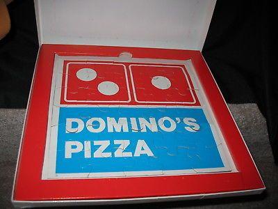 Old Domino's Pizza Logo - RARE DOMINO'S PIZZA 1987 Annual Report Puzzle Old Logo - $27.00 ...