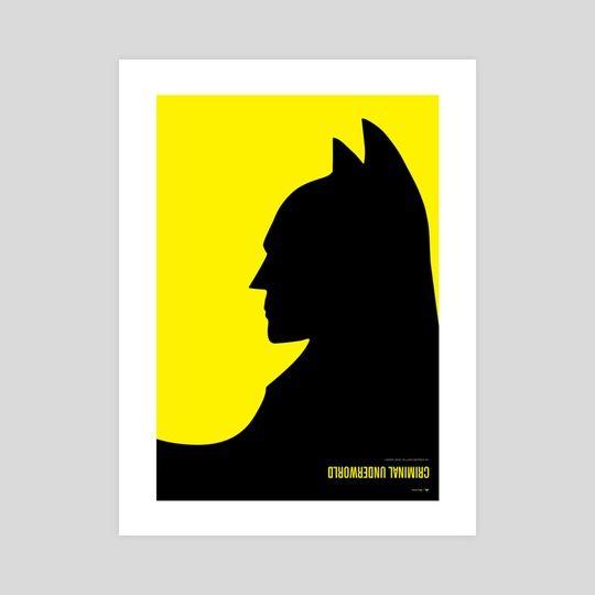 Batman Penguin Logo - Batman vs. Penguin, an art print by Simon C Page - INPRNT