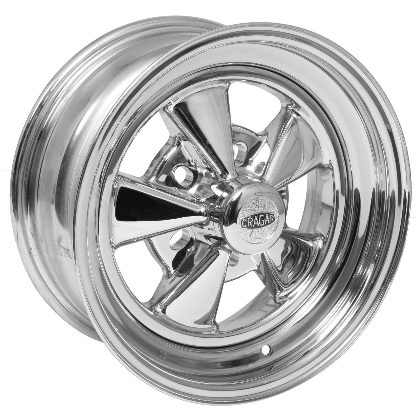 SS Rims Logo - Cragar 08 61 S S Super Sport Chrome Wheels 61715