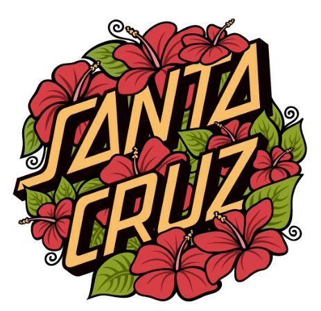 Santa Cruz Logo - Santa cruz logo | Tech decks and skateboards | Dibujos, Arte ...