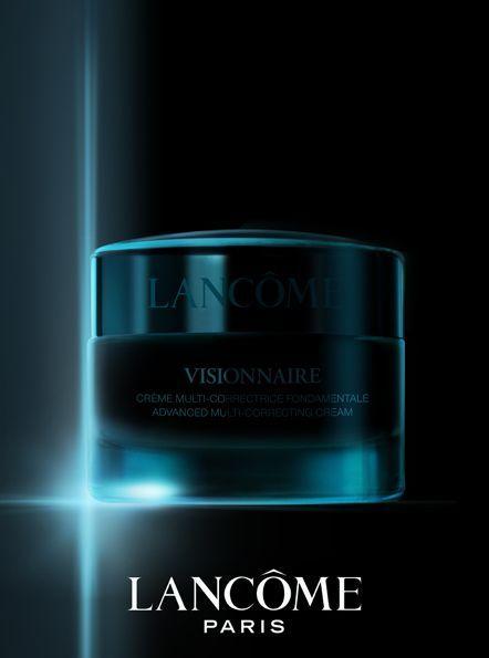 Personal Care Shoot Logo - Lancôme Teasing Visionnaire soin nuit. Photography - Product
