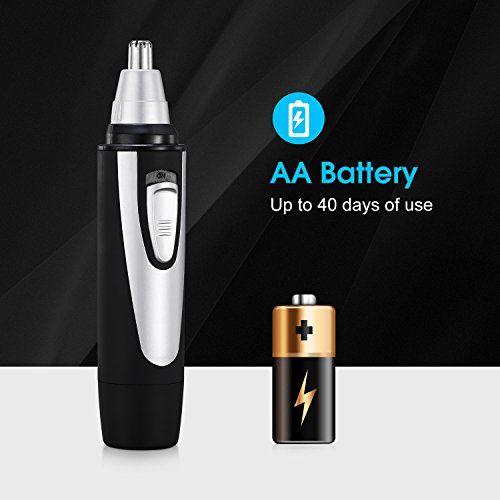 Personal Care Shoot Logo - Nose Trimmer 2 in 1 Ear Hair Trimmer Wet & Dry Men's Facial Hair