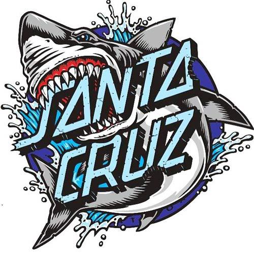 Santa Cruz Logo - Santa Cruz Minimal Hand Prismatic 8 x 31.6 Deck