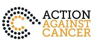 Dots Orange Swirl Logo - Home. Action Against Cancer