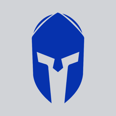 Blue Spartan Logo - Blue Spartan Helmet Decal – Blue Unicoin, LLC