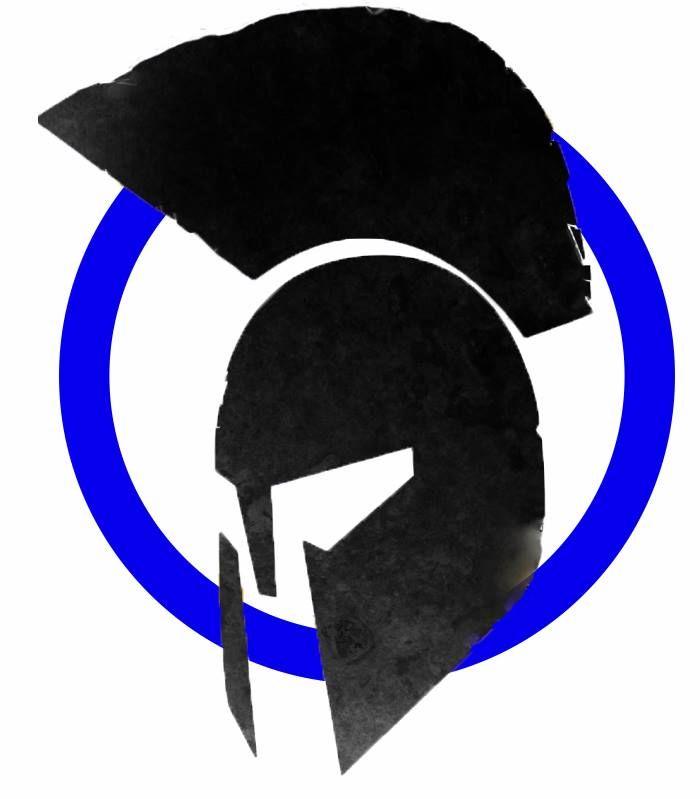 Blue Spartan Logo - Blue Circle | New EMMS Logo? | Tattoos, Circle tattoos, Spartan tattoo