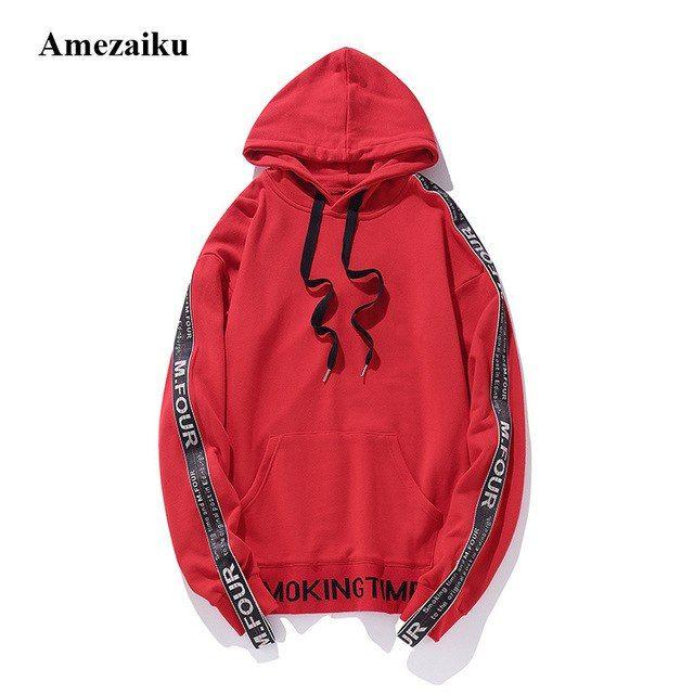 Four Letter Clothing and Apparel Logo - New autumn Winter Men's Fashion Hooded Sweatshirts Hip Hop