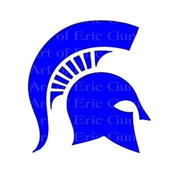 Blue Spartan Logo - 6