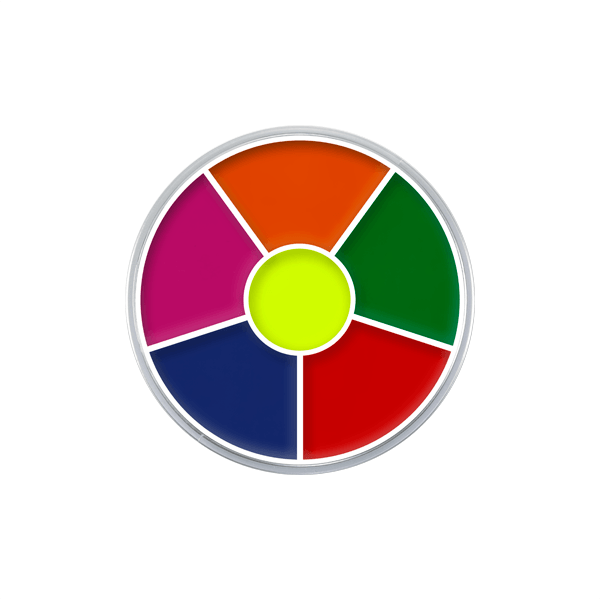 Color Circle Logo - Kryolan Cream Color Circle UV Day Glow