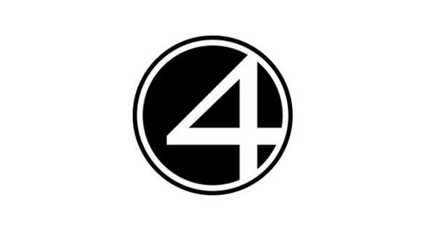 Fantastic Four Black and White Logo - Fantastic Four Logo