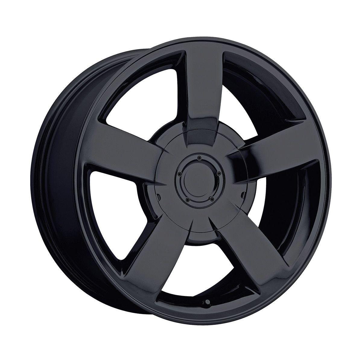 SS Rims Logo - Fits Chevrolet Silverado SS Wheels Rims Gloss Black Set of 4