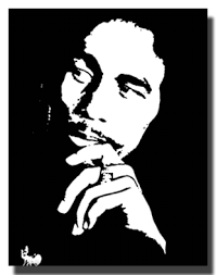 Bob Marley Black and White Logo - bob marley black and white drawing - Google zoeken | Lion of Judah ...